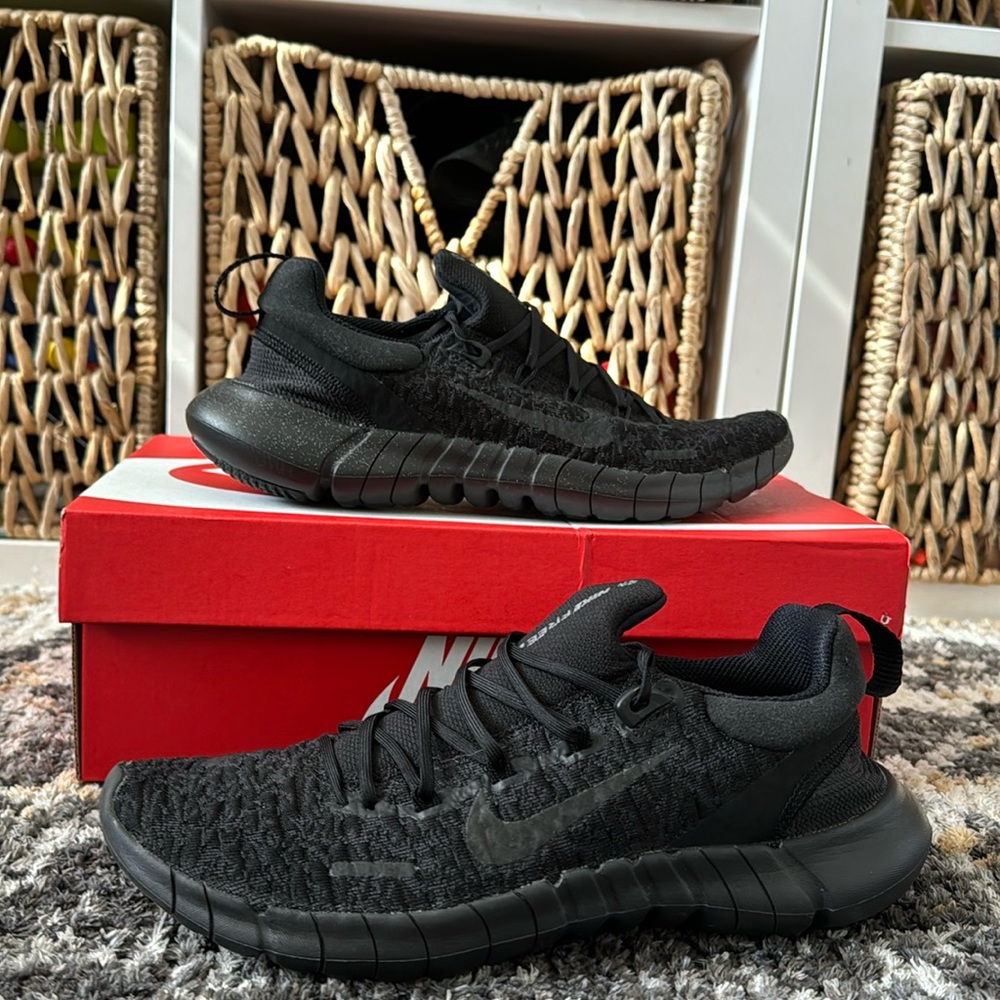 Nike free run 5.0 Black off noir